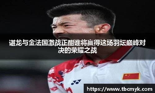 谌龙与金法国激战正酣谁将赢得这场羽坛巅峰对决的荣耀之战