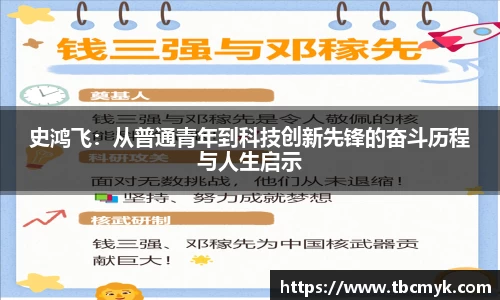 史鸿飞：从普通青年到科技创新先锋的奋斗历程与人生启示